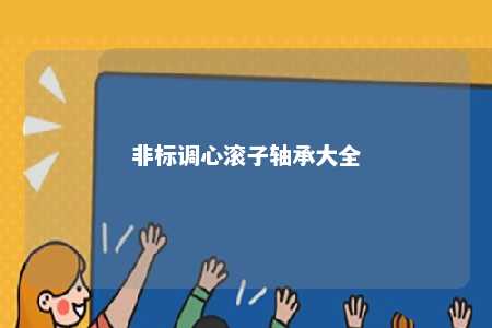 非标调心滚子轴承大全 